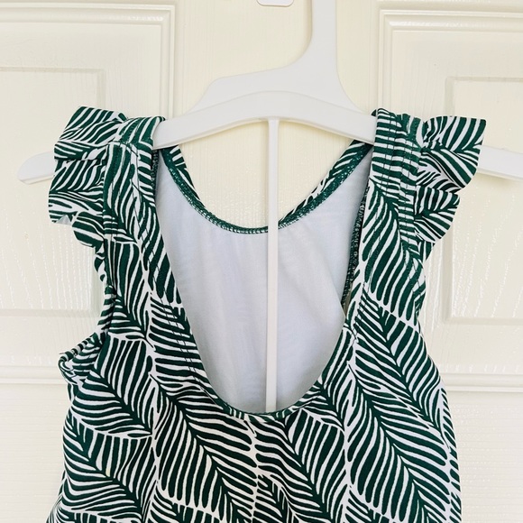 Starting out Baby Girls boho Swimsuit Palms one piece 6-9 months - Picture 4 of 9
